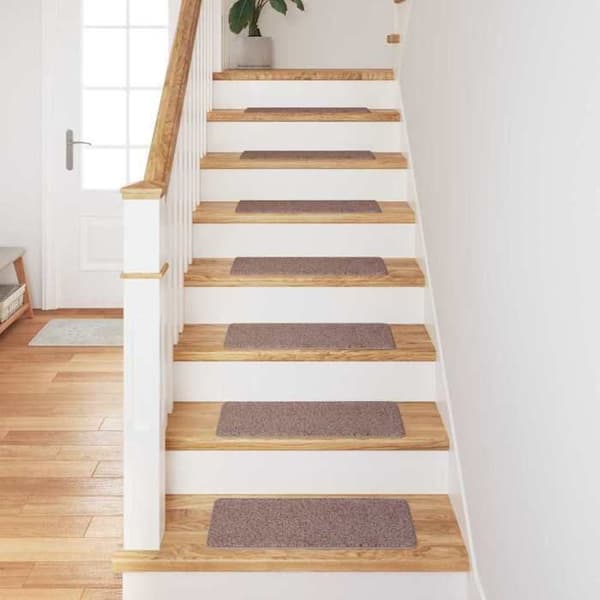 Maison Exclusive - Skridsikre tæpper til trapper 15 stk 60 x 25 cm