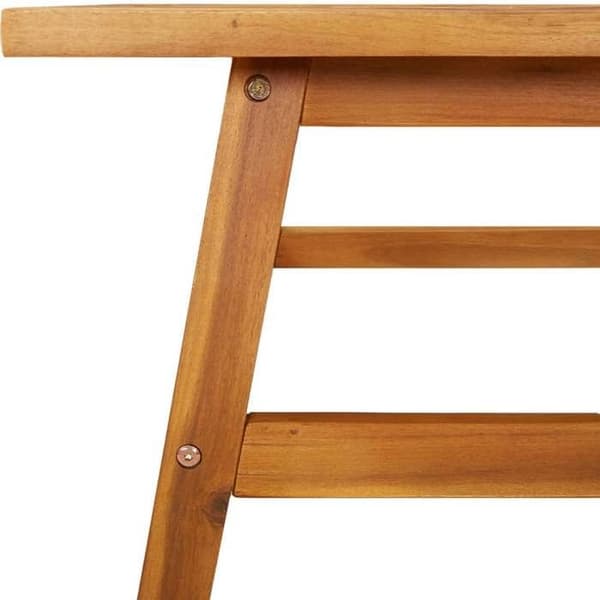 Maison Exclusive - Trädgårdsmöbelset 2 delar i solid akaciaträ