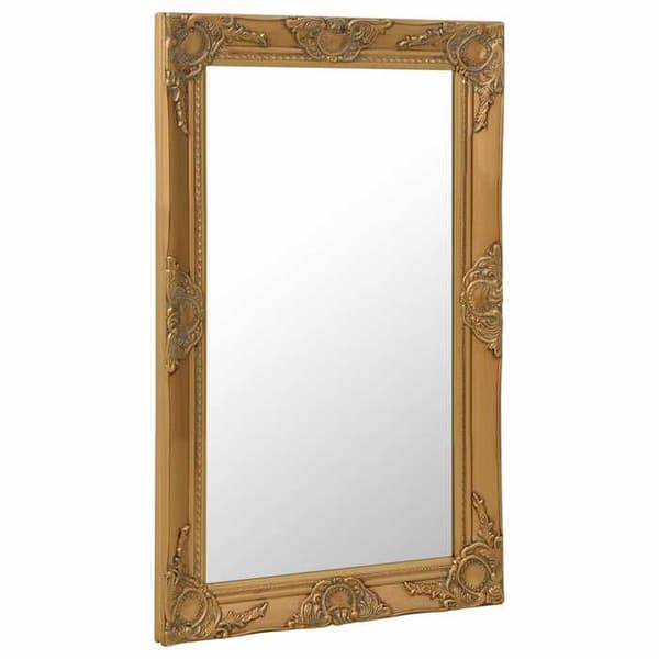 Maison Exclusive - Barockstil väggspegel 50x80 cm Guld