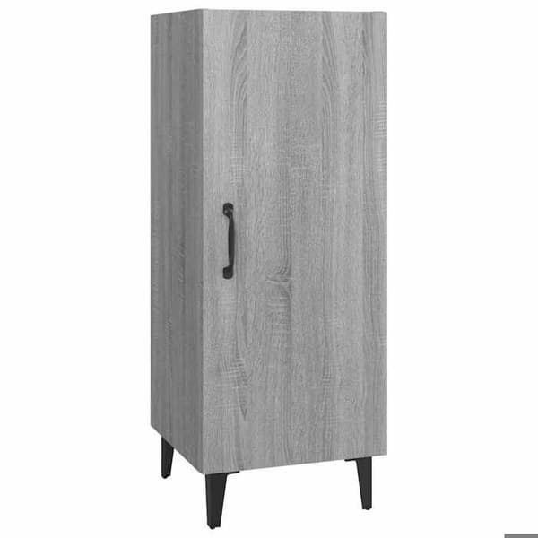 Maison Exclusive - Buffet Sonoma grå 34,5x34x90 cm Ingeniørtræ