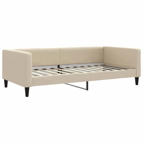 Maison Exclusive - Päivävuode, jossa on vaaleanpunainen vuode 100x200 cm kangas