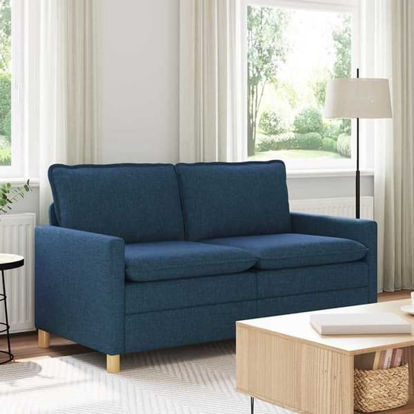 Divaani - MAISON EXCLUSIVE - Maison Exclusive - Kangas - Sininen - 156 x 81 x 87,5 cm Blå