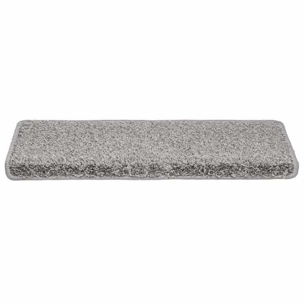 Maison Exclusive - Trappmatta 30 delar 65 x 21 x 4 cm Grå Rektangulär kant