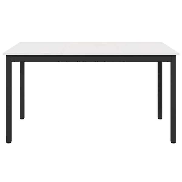 Maison Exclusive - Matbord / Middagsbord Vitt 150 x 90 x 75 cm Vit