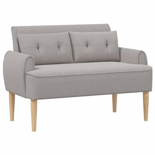 Maison Exclusive - Sovesofa med knapbetræk i lys grå boucle