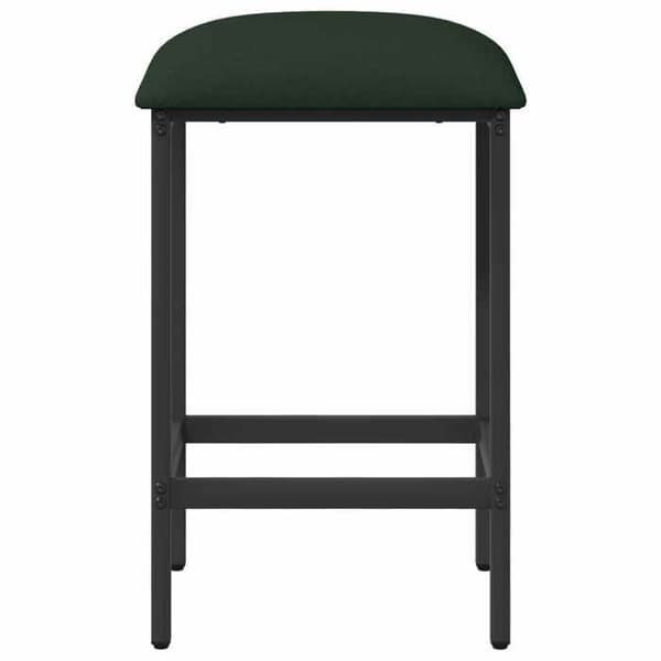 Maison Exclusive - Barstol 2 st Mörkgrön 40 x 32 x 74 cm