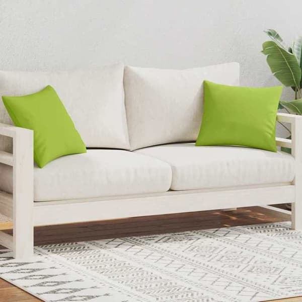 Maison Exclusive - Utomhuskudde set om 2 45 x 45 cm Grön äpple Grönt äpple