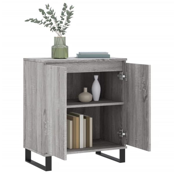 Maison Exclusive - Buffet Sonoma grå 60x35x70 cm Ingeniørtræ