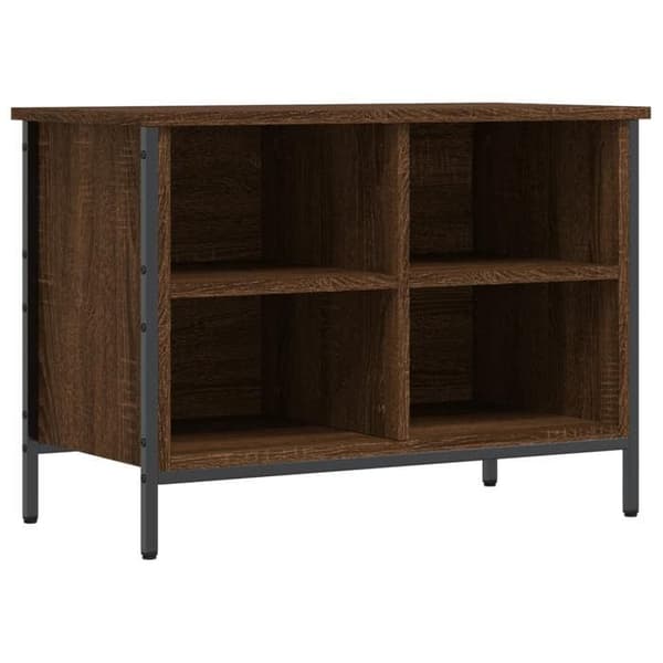 Maison Exclusive - Skoskab i mørk eg med 4 rum Brun ek