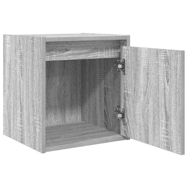 Maison Exclusive - Väggmonterade sängbord 2 st sonoma grå 38x34x40 cm Sonoma grå