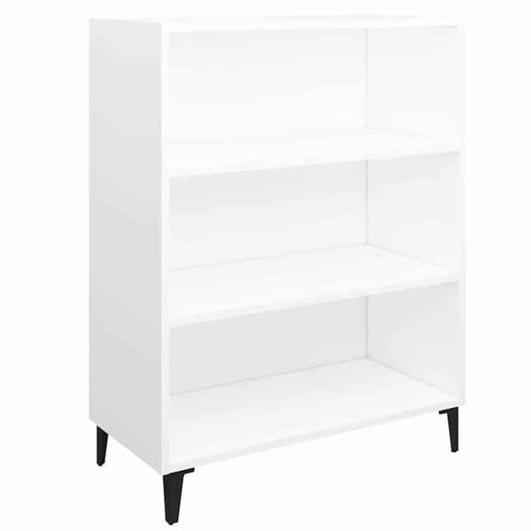 Maison Exclusive - Buffet Hvid 69,5x32,5x90 cm Ingeniørtræ Vit
