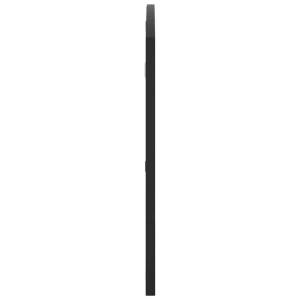 Maison Exclusive - Musta seinäpeili 100x50 cm rautakaari