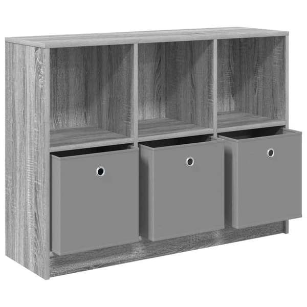 Buffet - EKSKLUSIVT HUS - Sonoma - Grå Sonoma - 102 x 32 x 73,5 cm - Ingeniørtræ Gris Sonoma