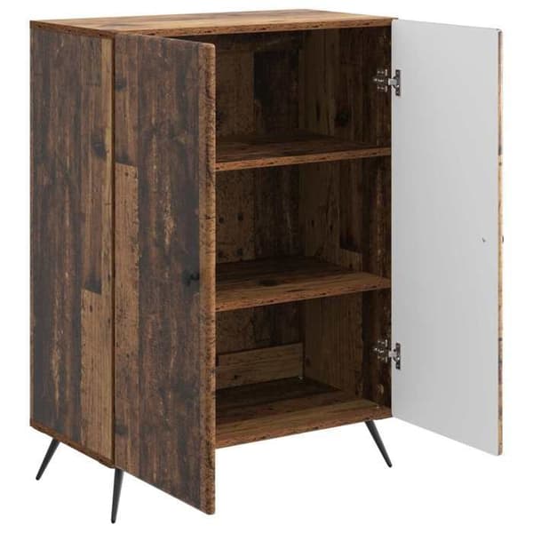 Maison Exclusive - Buffet Vanha puu 66 x 34,5 x 90 cm Insinööripuu