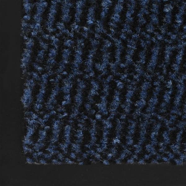 Dörrmatta - EXKLUSIV HEM - 40 x 60 cm (2-pack) - Blå - Tuftad polypropen - Halkfri baksida Blå
