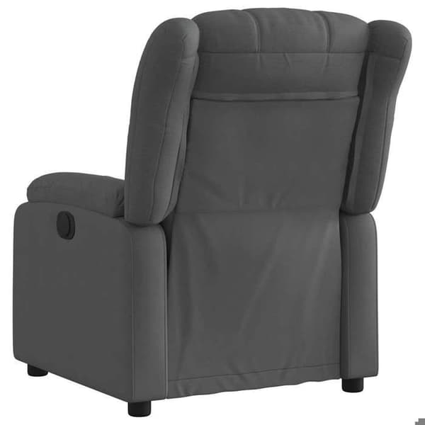 Maison Exclusive - Grått tyg reclinerfåtölj