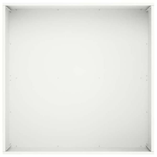 Maison Exclusive - Trädgårdskrukor 2 st Vit 60 x 60 x 30 cm