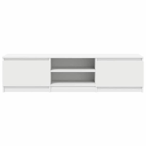 Maison Exclusive - TV-möbel Vit 140x40x35,5 cm Ingenjörsträ