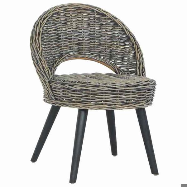 Maison Exclusive - Musta kubu-rattainsohva Matte svart