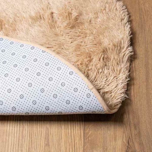 Matta - EXKLUSIVT HEM - NAVARRA - Polyester - Shaggy - Halkskydd beige