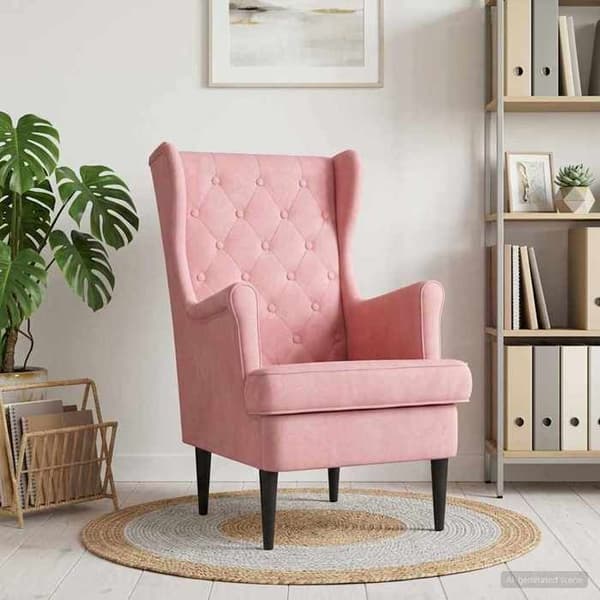 Maison Exclusive - Stol i Rosa Velour