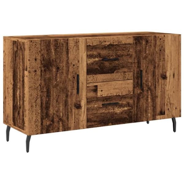 Maison Exclusive - Buffé gammalt trä 100x36x60 cm ingenjörsträ