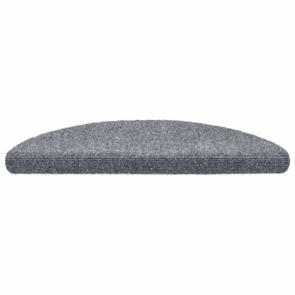 Maison Exclusive - Selvklebende trappetæpper 10 stk Lys grå 56x17x3 cm ljusgrått