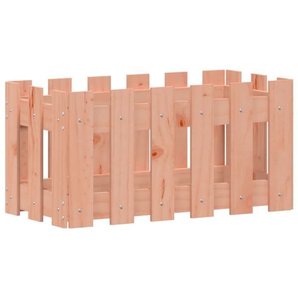 Maison Exclusive - Blomlåda med stängseldesign 60x30x30 cm massiv douglas