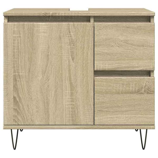 Maison Exclusive - Badeværelsesskab i Sonoma eg 65x33x60 cm