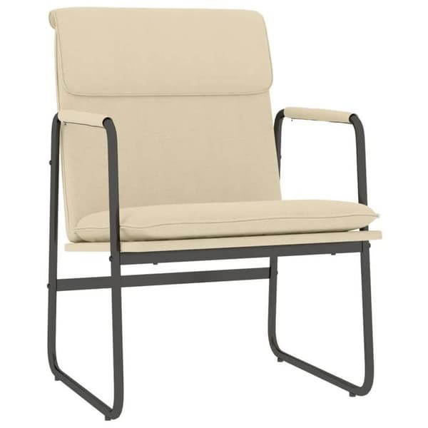 Maison Exclusive - Chaiselong Crème 55x64x80 cm Stof