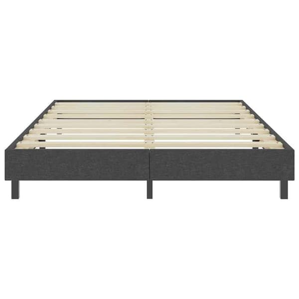 Maison Exclusive - Sängyn lattiapalkki ilman patjaa harmaa kangas 180x200 cm Grå