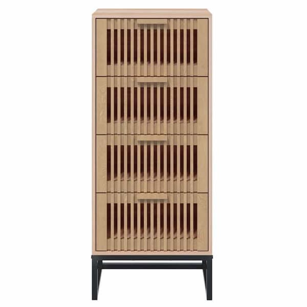 Maison Exclusive - Buffé hög 40x30x95 cm ingenjörsträ