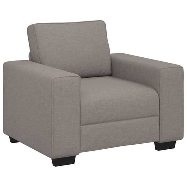 Maison Exclusive - Taupe fåtölj 100x77x82 cm i tyg Mol