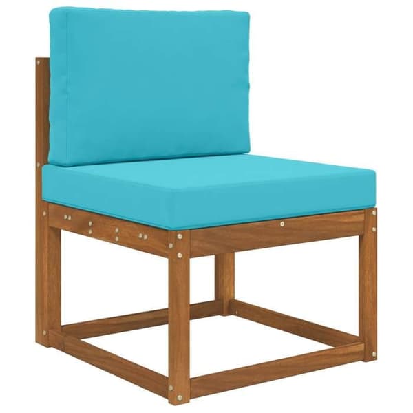 Maison Exclusive - Udendørs sofa pude Polyester Turkis 60 x 60 cm Turkos