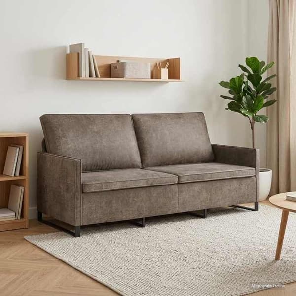 Maison Exclusive - Sofa 3 pladser Mørkegrå 190 x 81 x 82 cm
