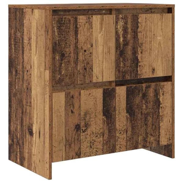 Buffé - EXKLUSIVT HEM - 70 x 41 x 75 cm - Brun - Ingenjörsträ - 4 dörrar