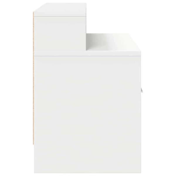 Natskab - EKSKLUSIV HUS - 51 x 31 x 47 cm - Hvid - 1 skuffe + rum - Spånplader Vit