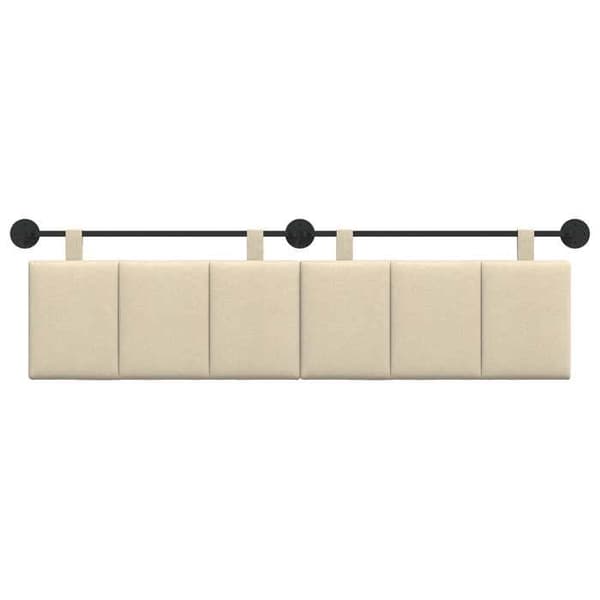 Maison Exclusive - Hängande sänggavel Creme tyg