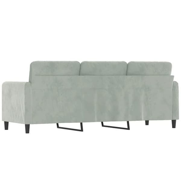 Maison Exclusive - 3-personers Sofa Lys Grå 180 cm Velour