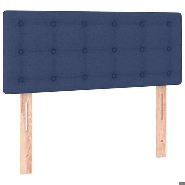 Maison Exclusive - Blå sänggavel 90x5x78/88 cm Tyg Blå