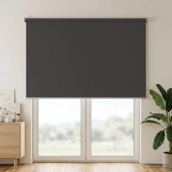 Maison Exclusive - Rullande utomhusbutik UV-skydd Antracit Polyester