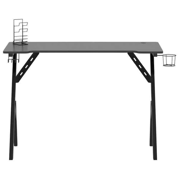 Maison Exclusive - Spilbord med Y-formede ben Sort 110x60x75 cm Svart