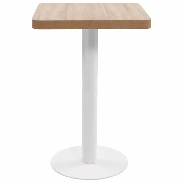 Maison Exclusive - Ljusbrun bistrobord 50x50 cm MDF
