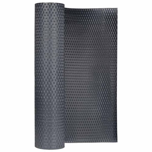 Maison Exclusive - Balkongskärm Mörkgrå 400 x 100 cm polyrotin