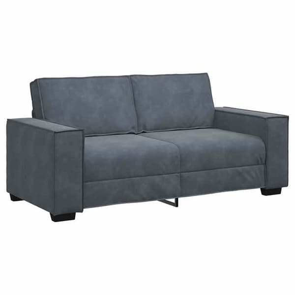 Maison Exclusive - Sofa 2 pladser mørkegrå 180 x 78 x 84 cm velour