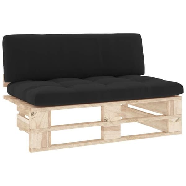 Maison Exclusive - Central soffa trädgårdspalett impregnerad furu