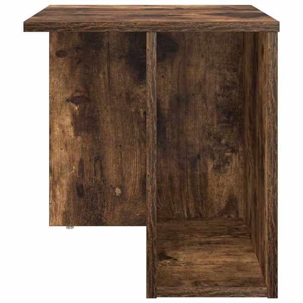 Maison Exclusive - Sidebord Røget eg 37 x 32 x 40 cm Ingeniørtræ