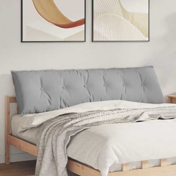 Maison Exclusive - Rygpude Grå sky 180 x 19 x 50 cm stof