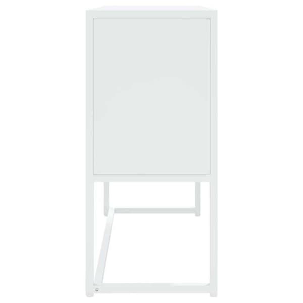 Maison Exclusive - Buffé Vit 75x35x75 cm Stål