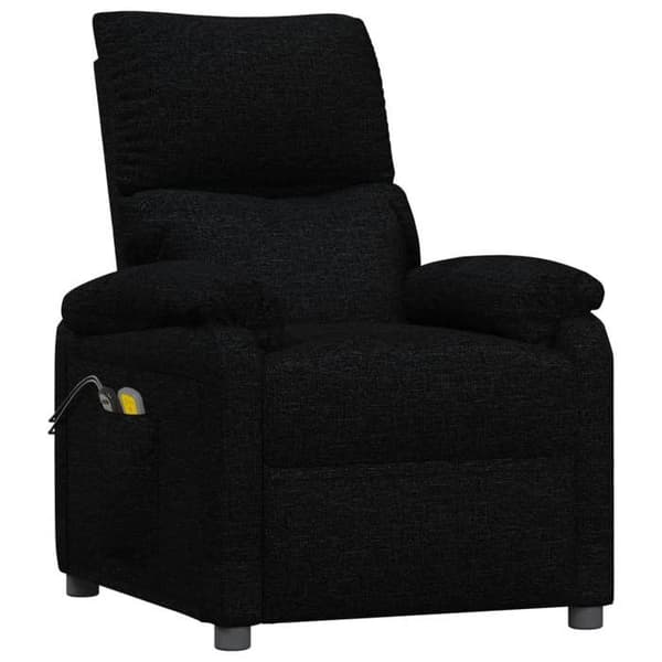 Maison Exclusive - Elektrisk massage stol Sort Stof